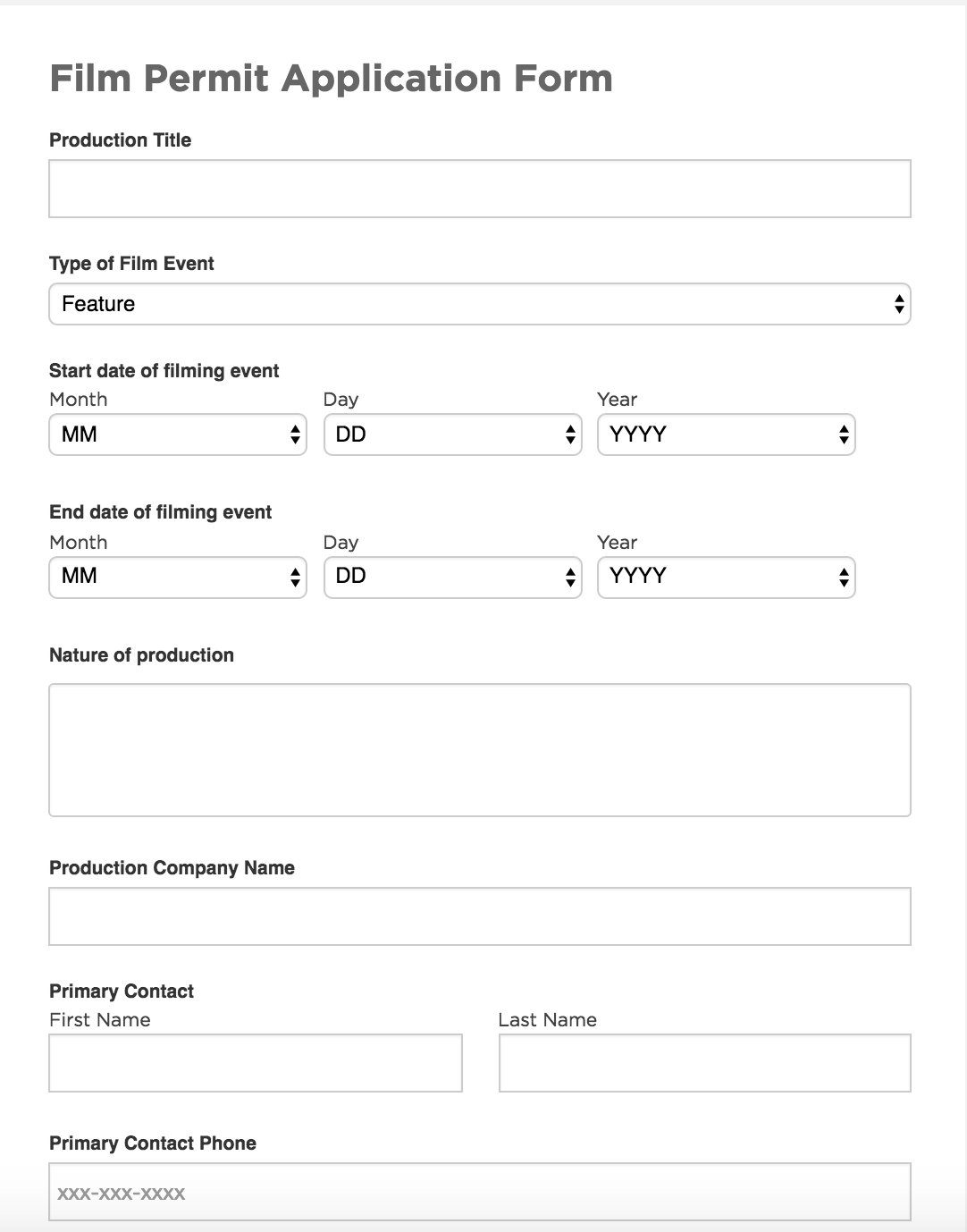 Do I Need A Permit To Film In Nyc at Matthew Anderson blog
